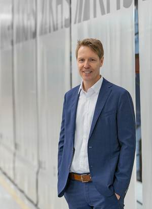 Peter Brücker, Chef des KHS-Produktcenters Verpackungstechnik in Kleve