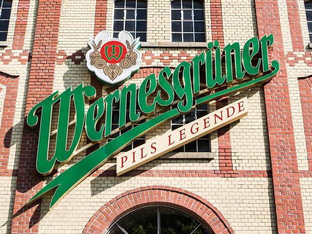Wernesgrüner is one of Germany’s most popular beers