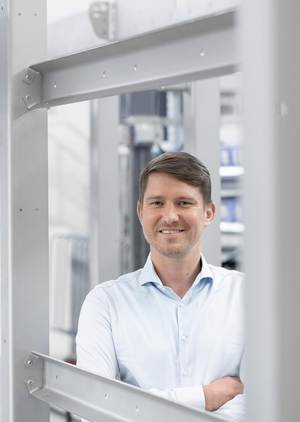 Dr. Jochen Ohrem, first a trainee and now expert of R&D Management at KHS, has benefited from the company’s targeted encouragement of young talent.