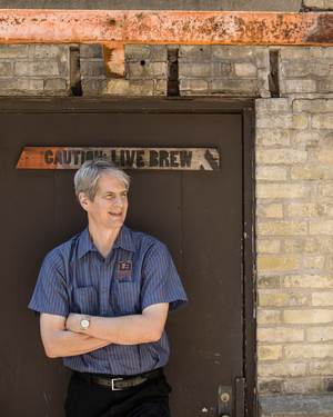 Russ Klisch, owner of the Lakefront Brewery, has made his hobby his profession and still has a lot of fun brewing.